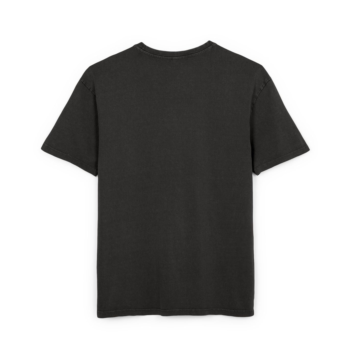 Triangle Effect Acid Washed Oversized Graphic Tee - Cosmic Vibe Fashion