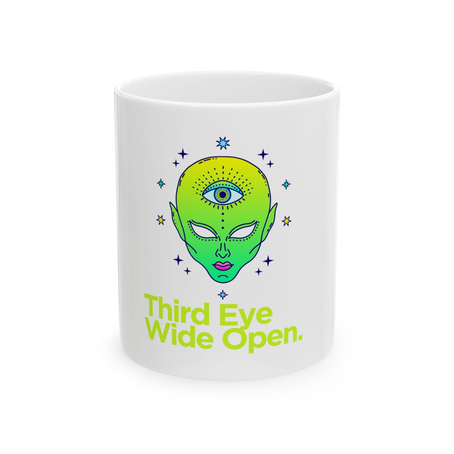 Third Eye Wide Open Ceramic Mug - 11oz